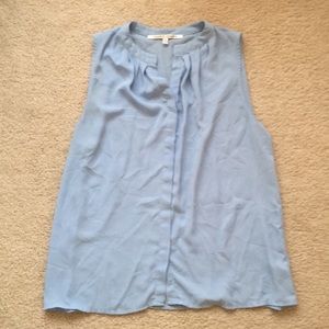 Blue Collective Concepts button-front in sz M